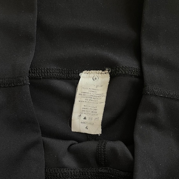 INNER FIRE Black Spandex Athletic Shorts - Picture 3 of 4